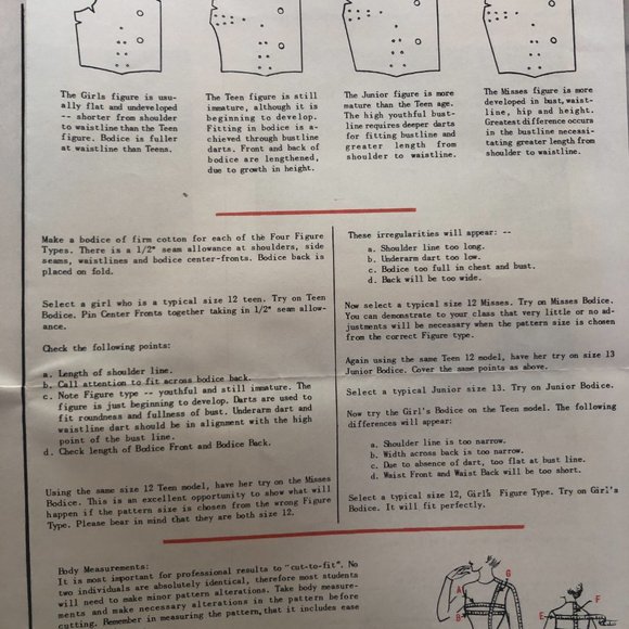 Vintage Advanced Demonstration Sewing Pattern - Picture 10 of 16